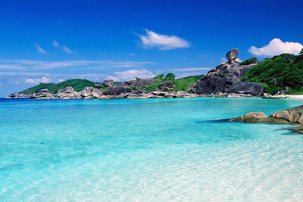 Tauchsafari Similan Koh Bon Manta Rochen Thailand